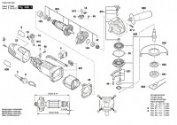 Bosch 3 603 CA2 070 PWS 700-115 Angle Grinder 230 V / GB Spare Parts PWS700-115
